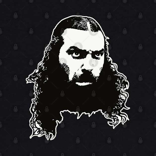 Bruiser Brody (Black and White) by BludBros